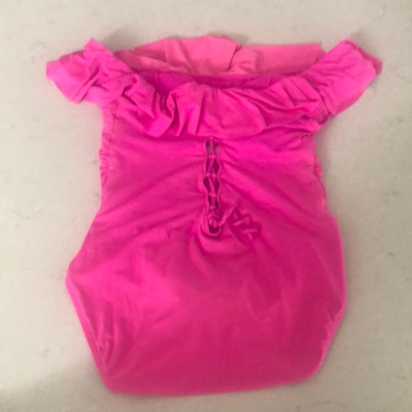 La Blanca Swim La Blanca Island Goddess Ruffle One Piece Swim